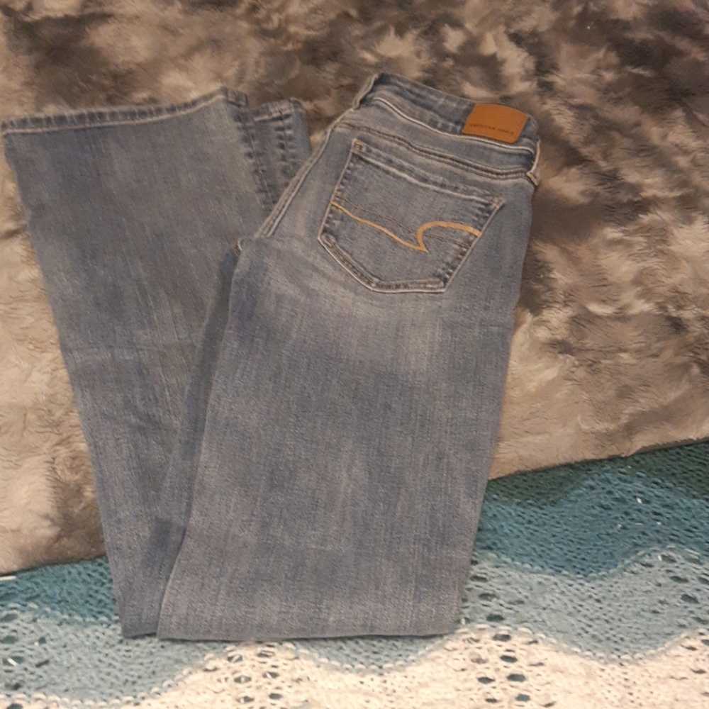American eagle boot cut jeans....